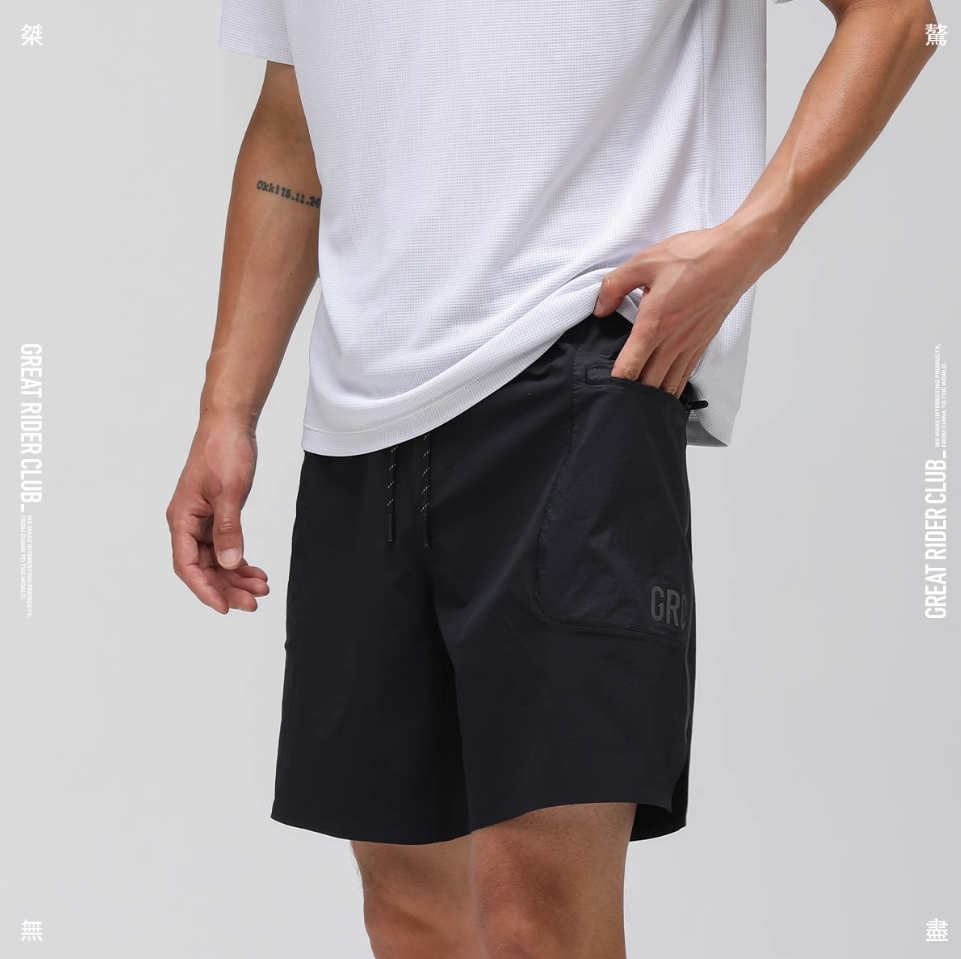 GRC MEN'S REFLECTIVE URBAN-SHORTS