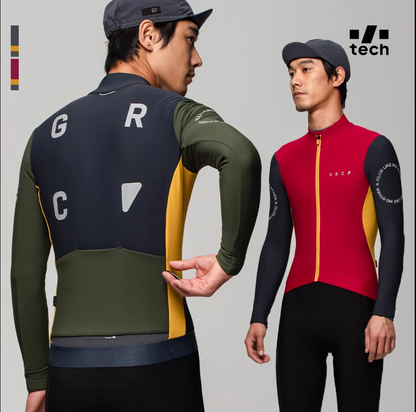 Men's Tech Tri-color Reflective Fleece Jacket