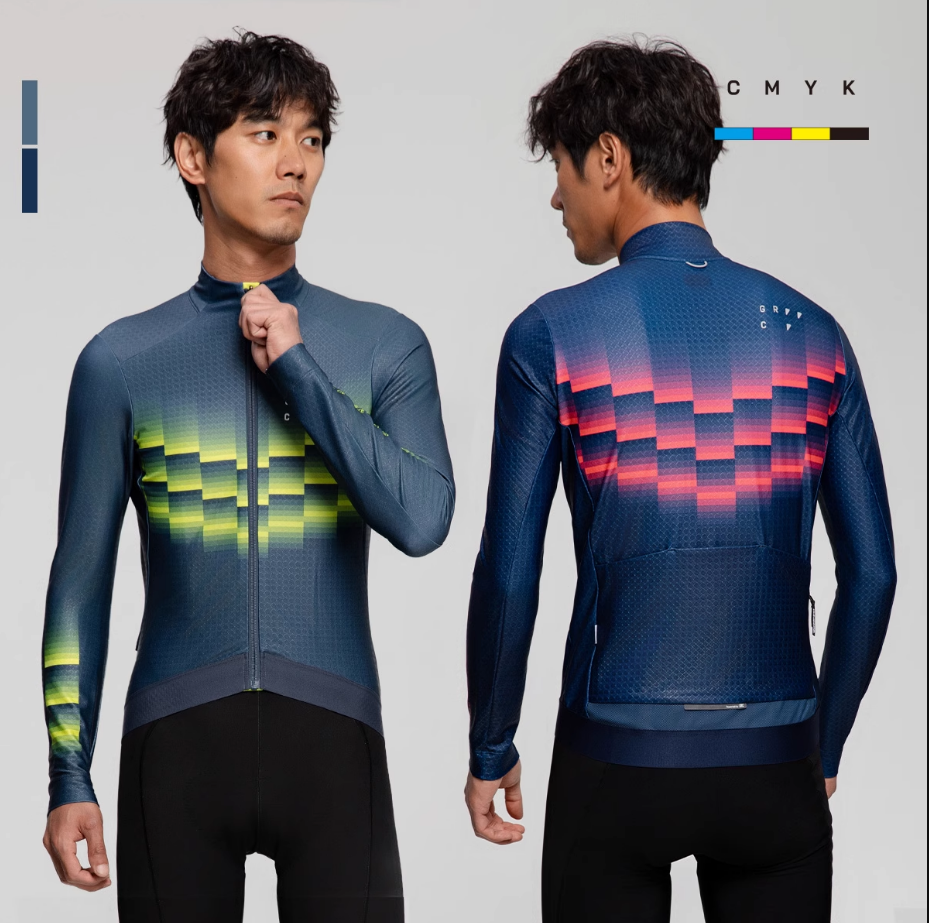 Men's CMYK Speed Fade Fleece Jacket