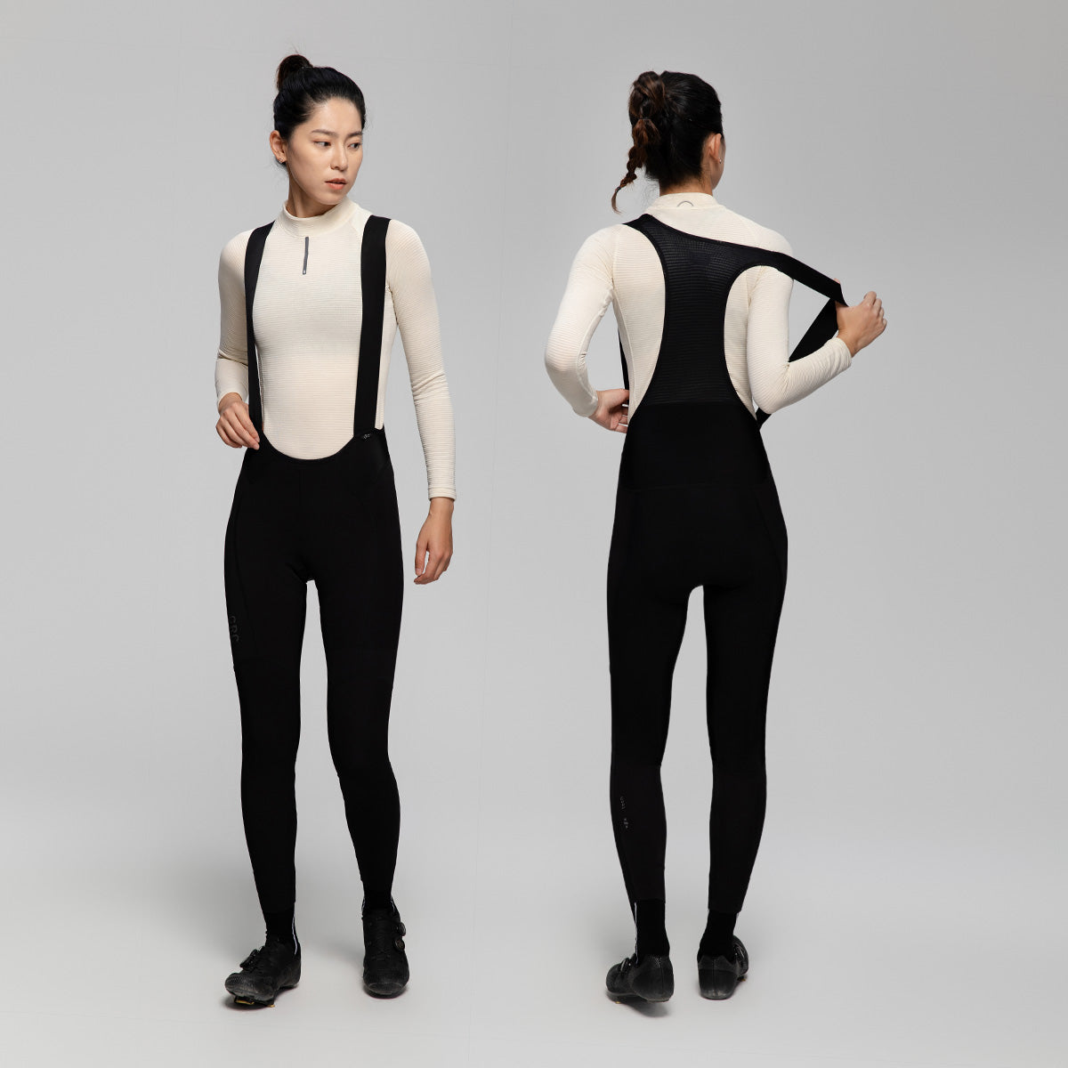 Women's Tech Windproof Fleece Bib Tights