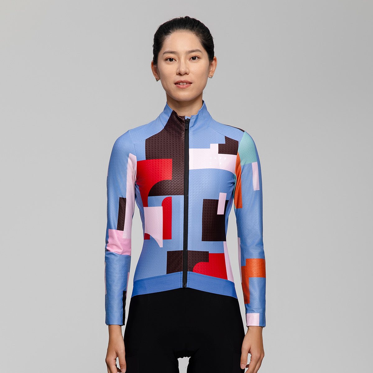 Women's CMYK Color Block Fleece Jacket