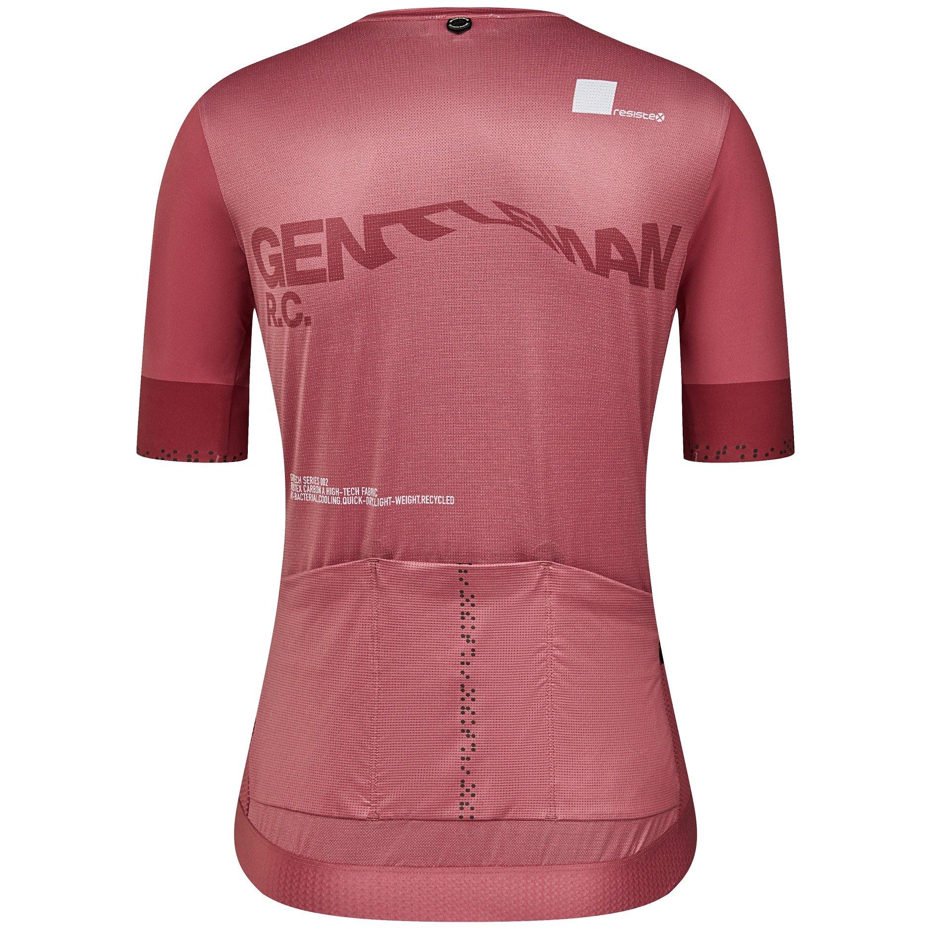 Women's Digital Print Tech Jersey - Pink - GRC Cycling Apparel