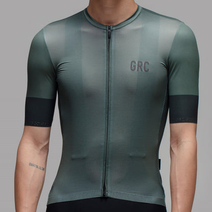 Digital Print Tech Jersey - Forest - GRC Unique Cycling Apparel