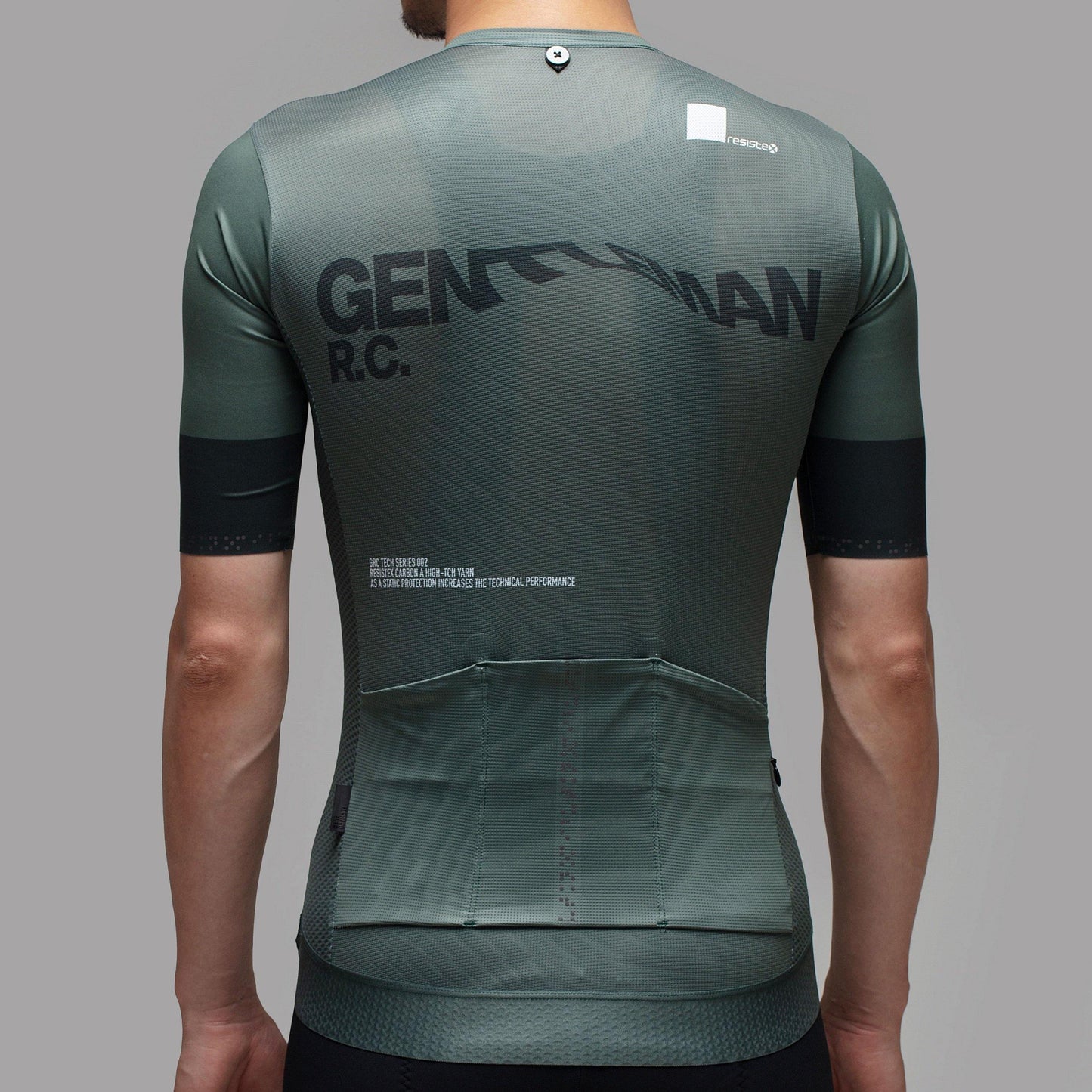 Digital Print Tech Jersey - Forest - GRC Unique Cycling Apparel