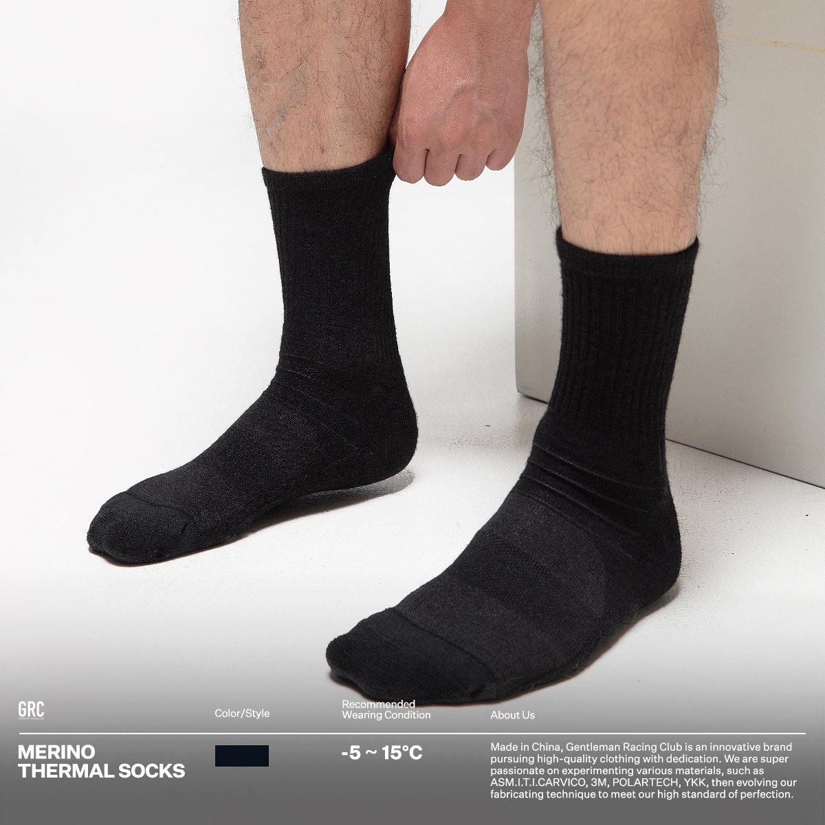 Merino Thermal Socks - GRC Cycling Apparel