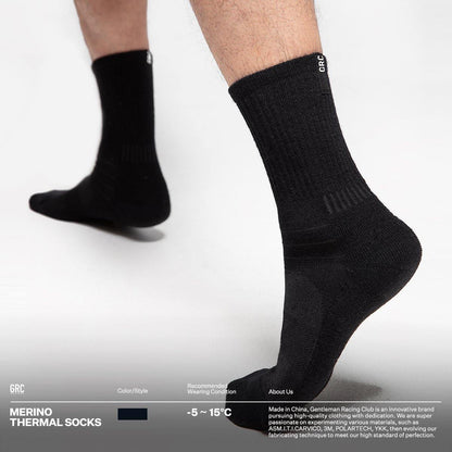 Merino Thermal Socks - GRC Cycling Apparel