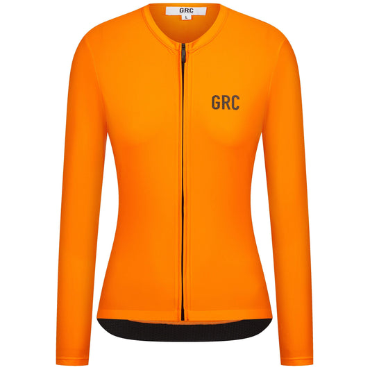 Women's Solid Color Tech Ls Jersey - GRC Cycling Apparel