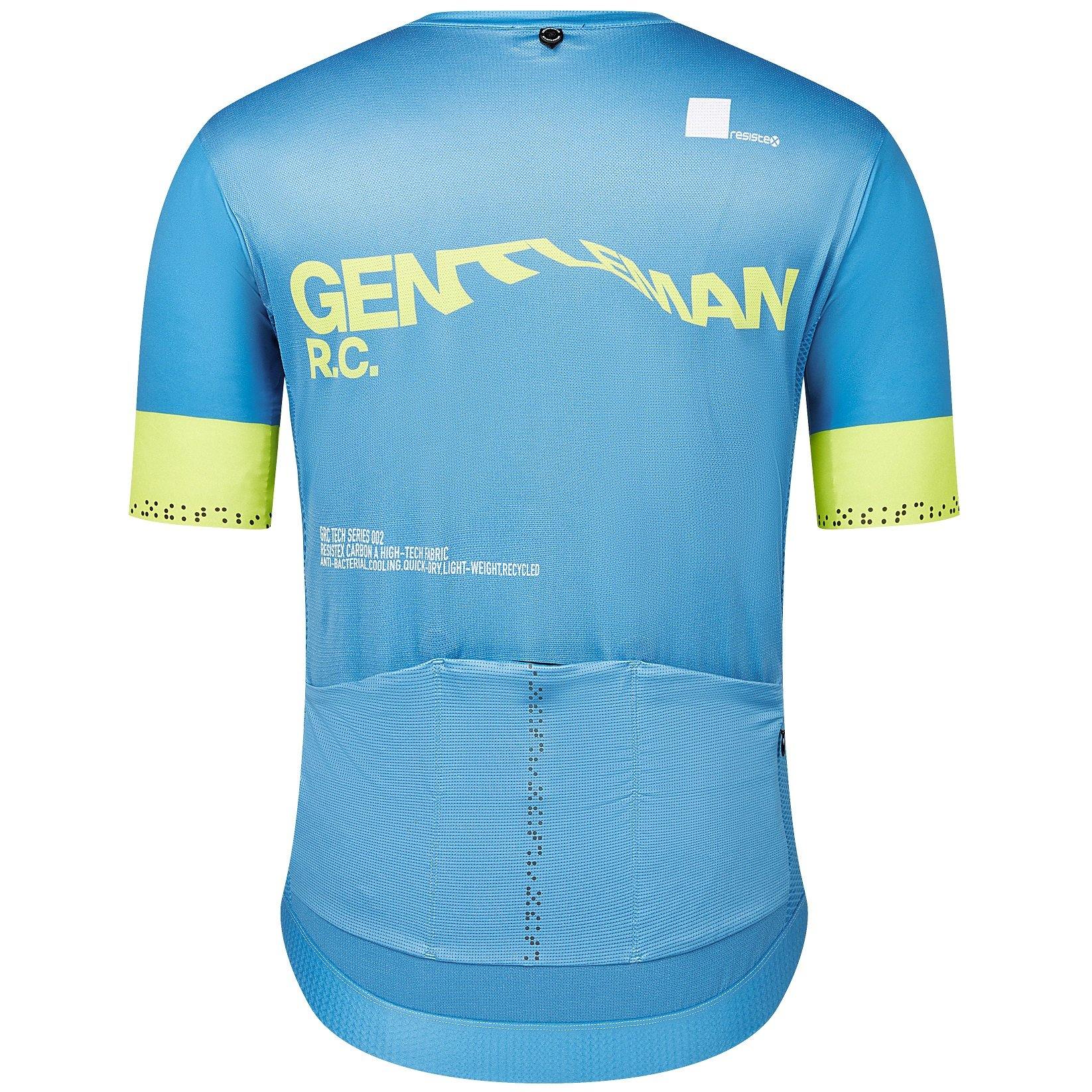 Digital Print Tech Jersey - Azure - GRC Cycling Apparel