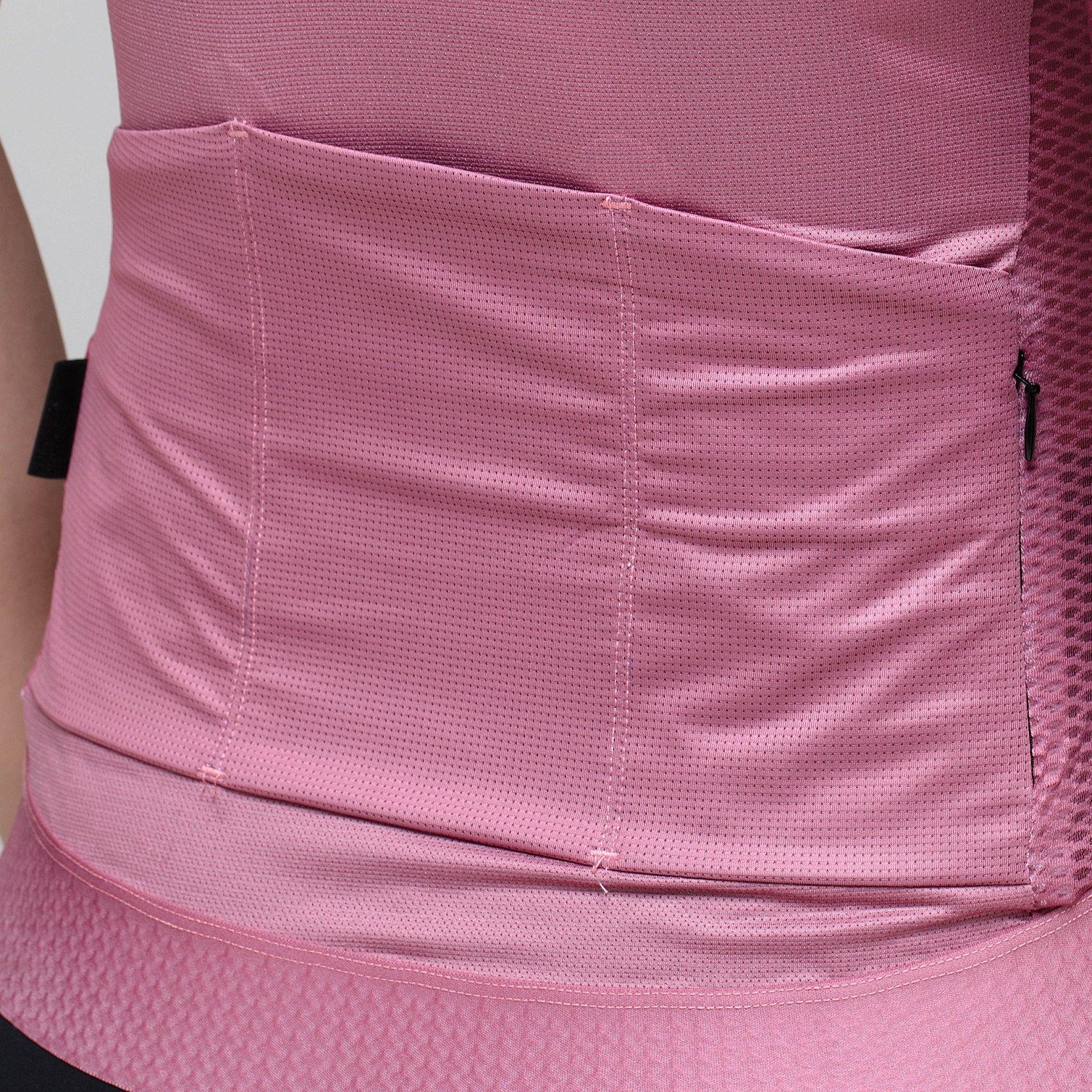 Women's Digital Print Tech Jersey - Pink - GRC Unique Cycling Apparel