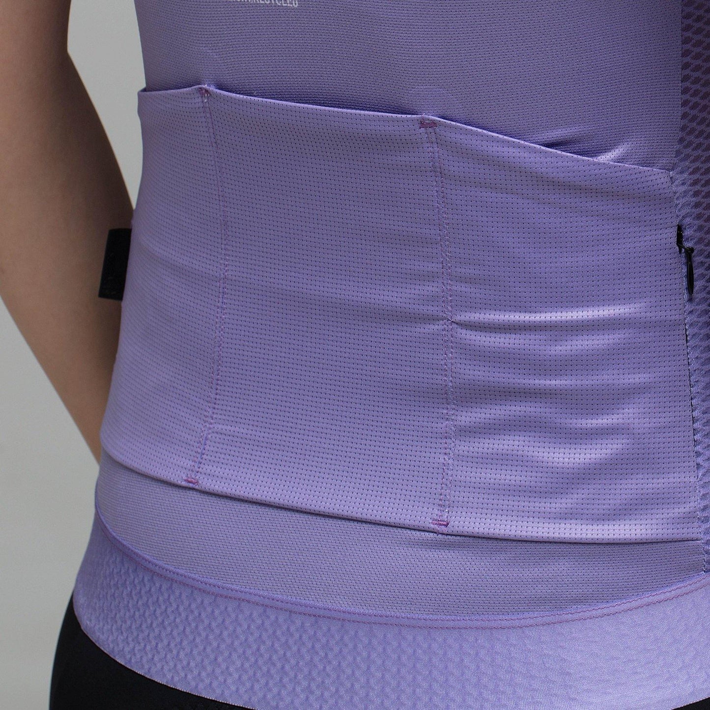 Women's Digital Print Tech Jersey - Lavender - GRC Unique Cycling Apparel