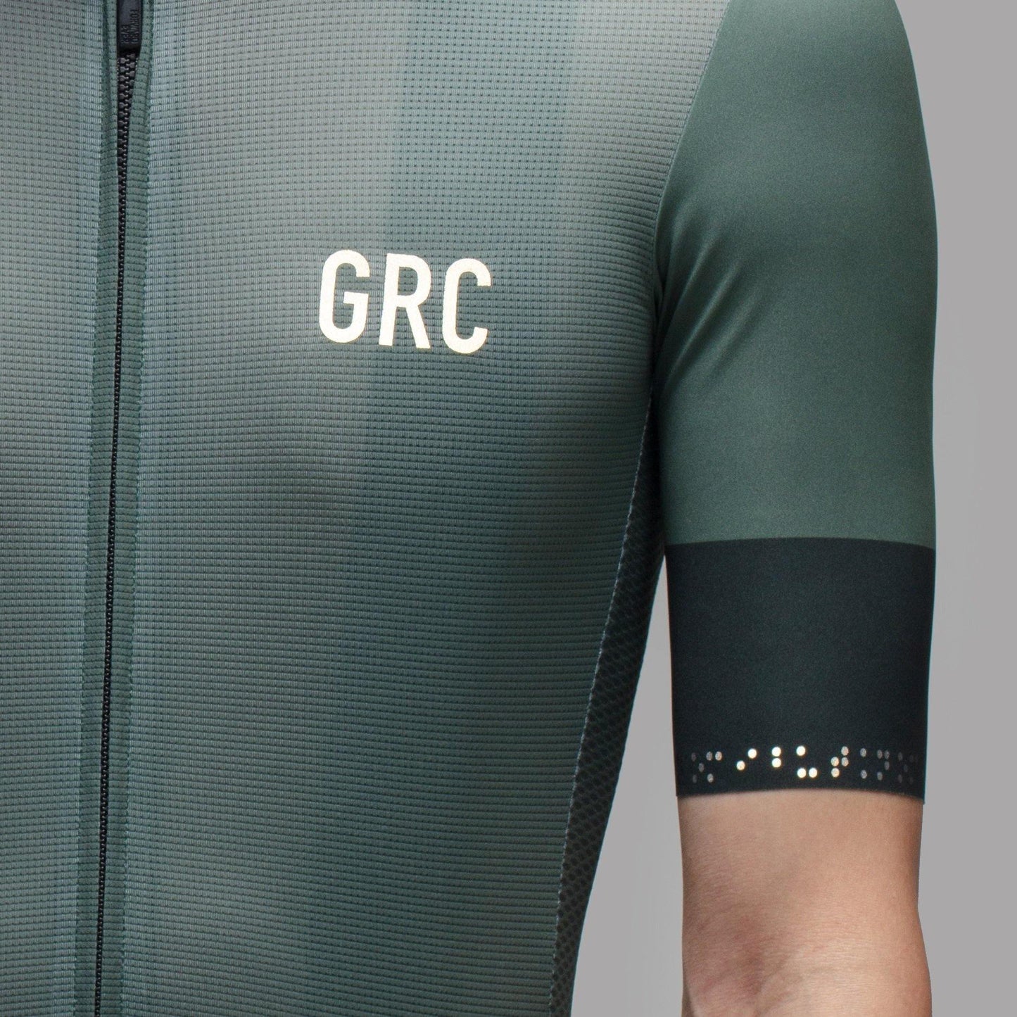 Digital Print Tech Jersey - Forest - GRC Unique Cycling Apparel