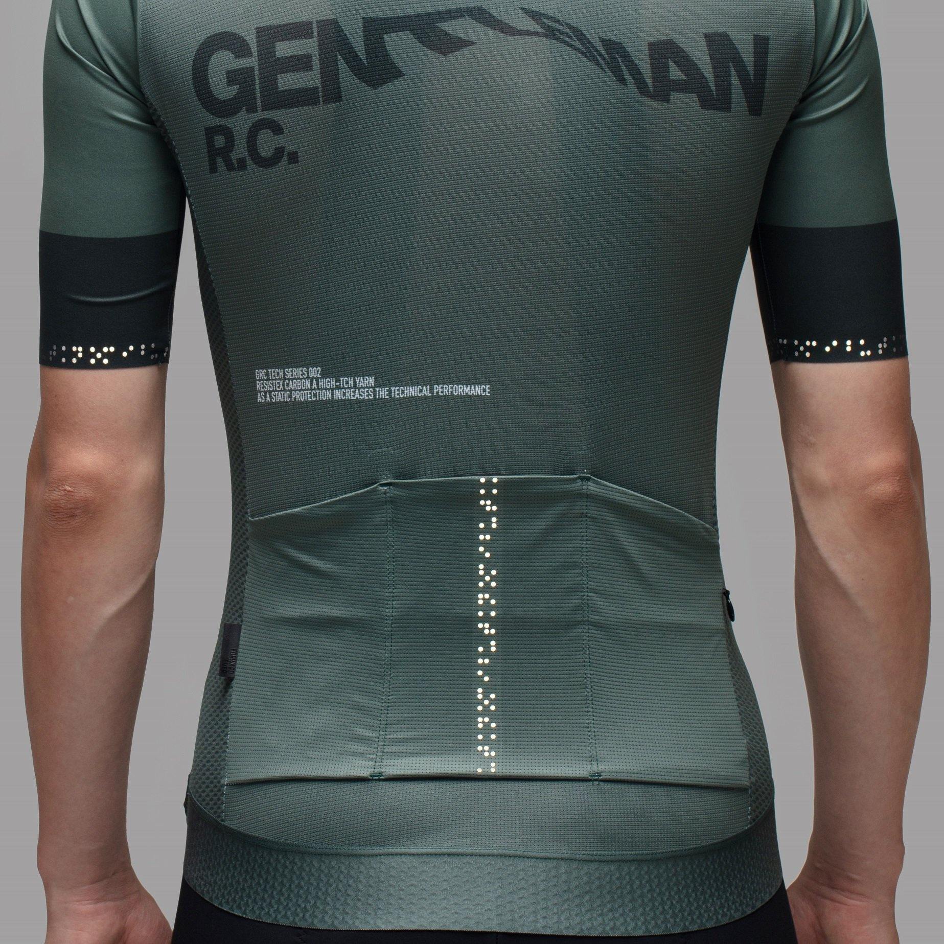 Digital Print Tech Jersey - Forest - GRC Unique Cycling Apparel