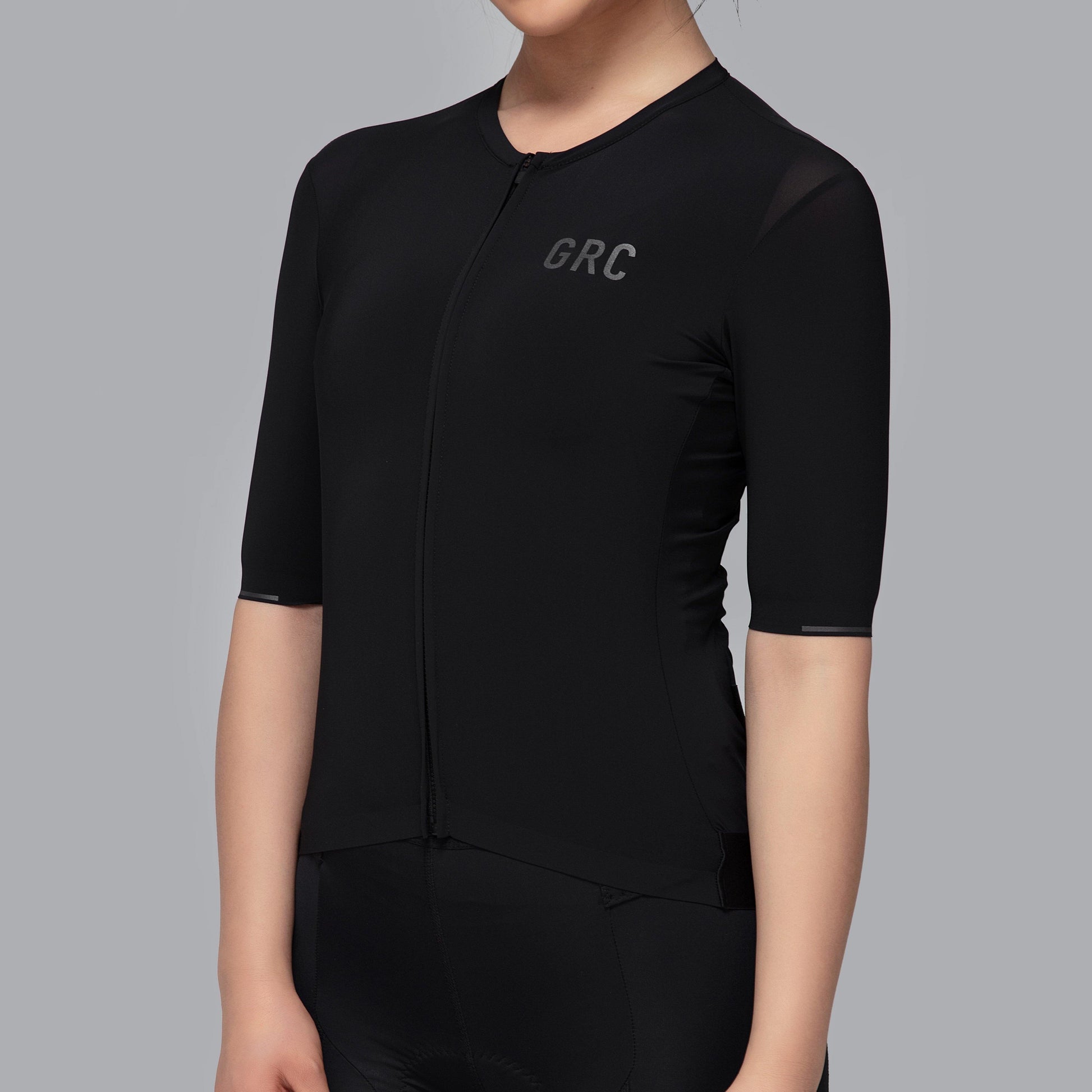 Women's Solid Color Tech Jersey - GRC Unique Cycling Apparel