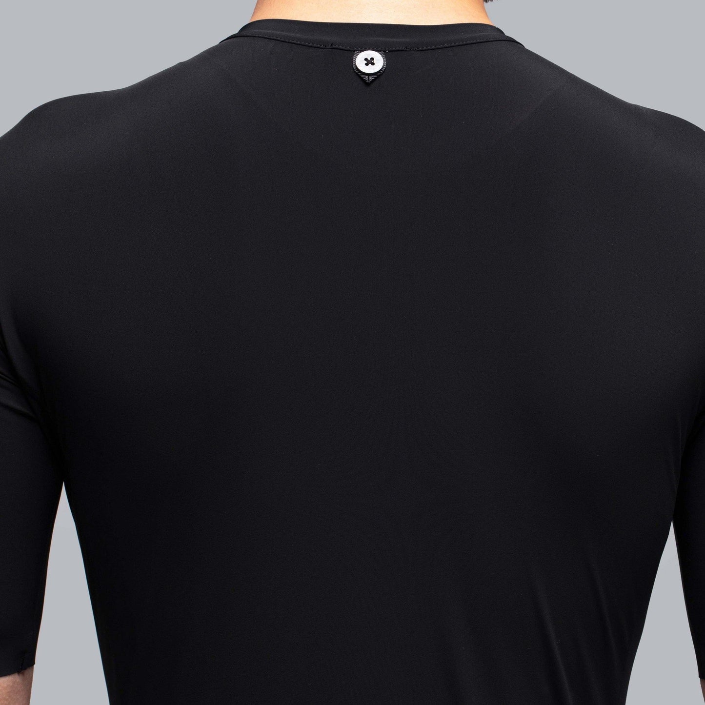 SOLID COLOR TECH JERSEY - BLACK - Gentleman Racing Club