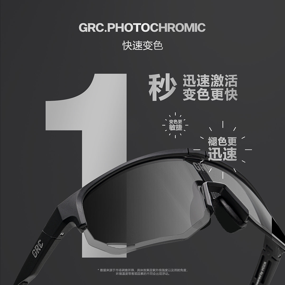 Tech Photochromic Cycling Glasses