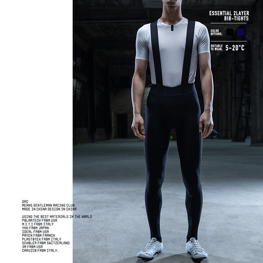 Essential Double Layers Winter Bib Tights