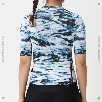 Women's Ice Blue Digital Print Jersey