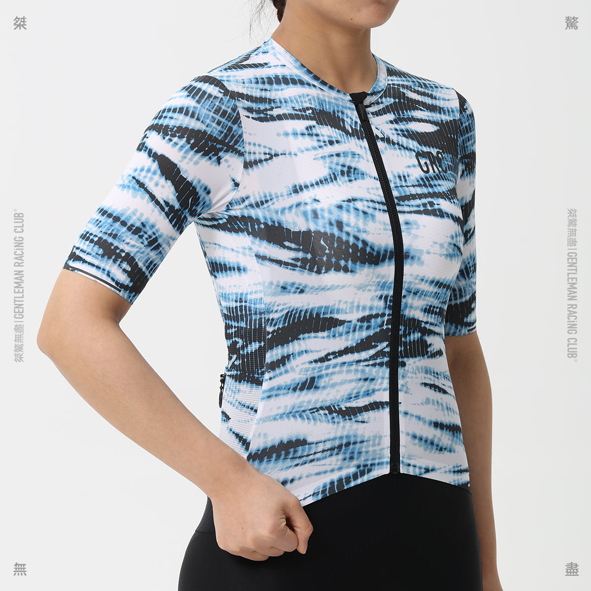 Women's Ice Blue Digital Print Jersey