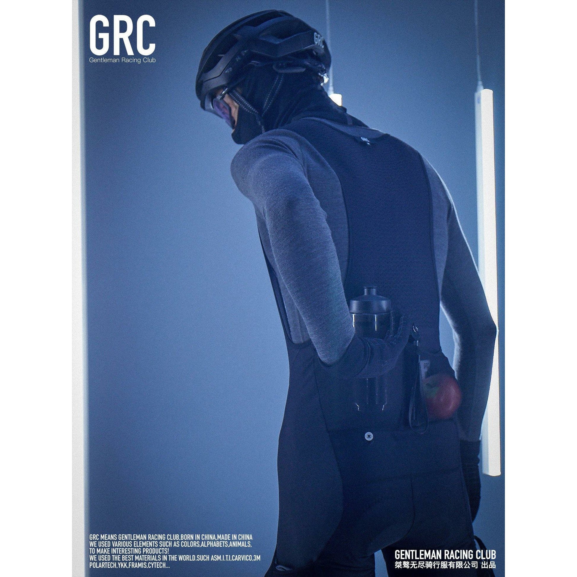 UTILITY WINTER BIB TIGHTS - Gentleman Racing Club